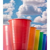 12 Oz. Silver Plastic Cups | 50 Count