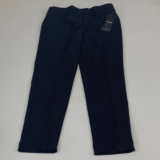 MULTIPLES Narrow Leg Pant Petite Women's Sz 16 Black