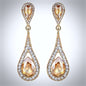 Lorna - Crystal Bridal Earrings - More colors available