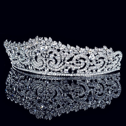 "Belinda" - Wedding Crystal Tiara
