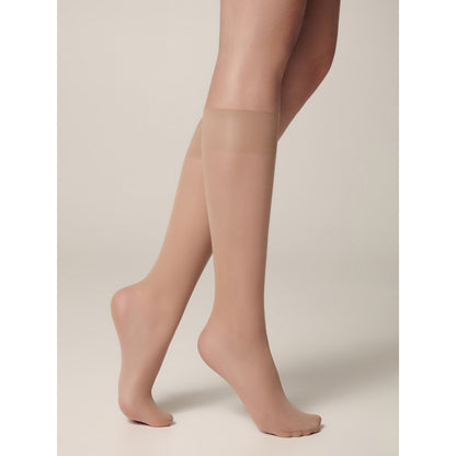 Knee Highs Conte Pudra 20 Den (2 pairs)