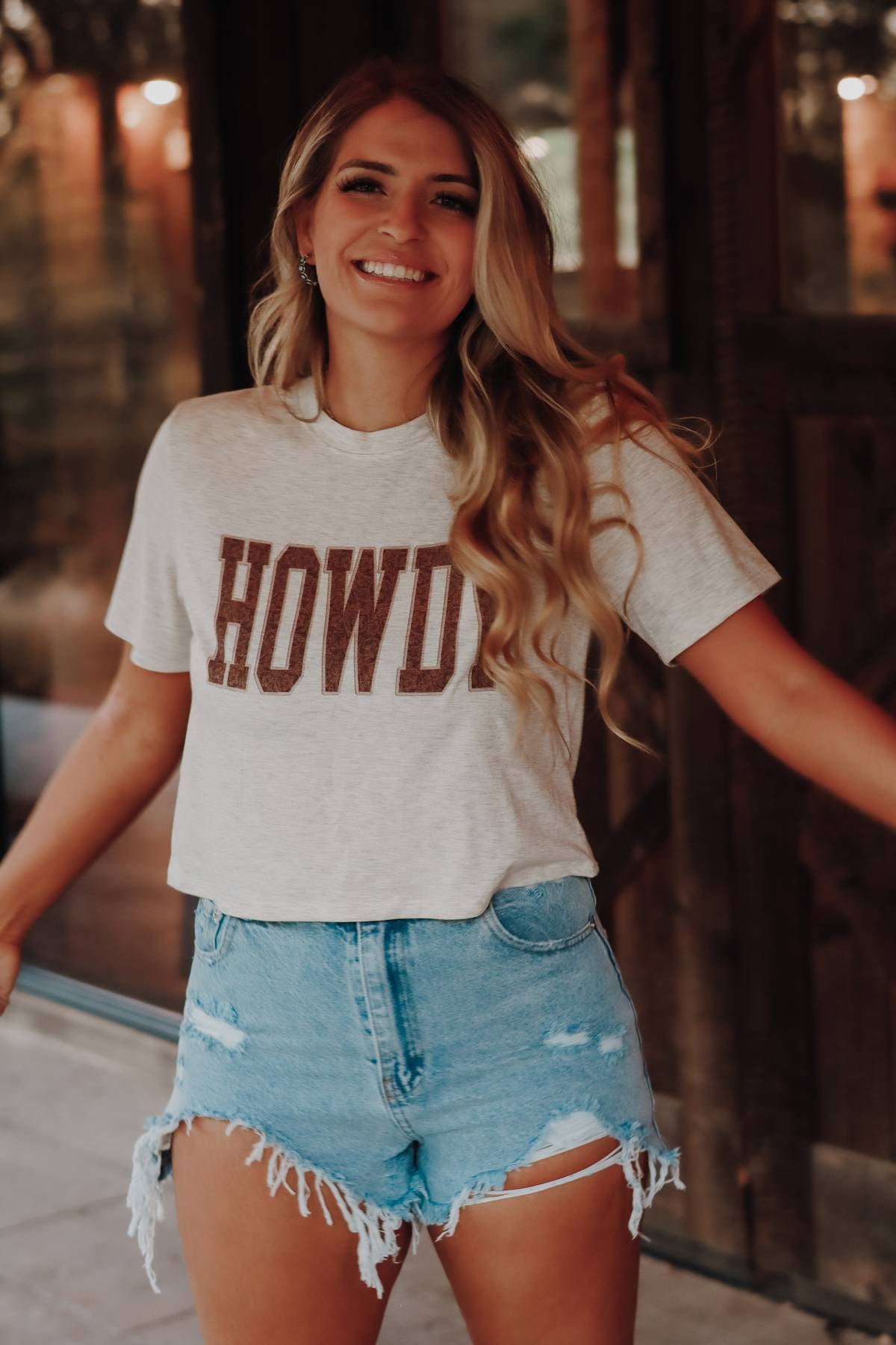 Howdy Crop Top