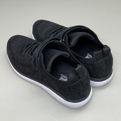PROPET Stevie Sneaker Elastic Lace No Tie Women's Sz 9.5 M(B) Black WCA093M