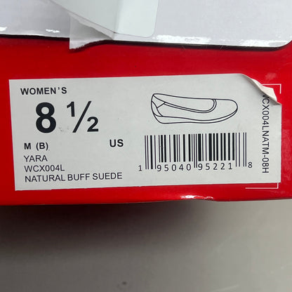 PROPET Yara Slip-On Orthotic Comfort Women's Sz 8.5 M(B) Natural Buff Suede WCX004L