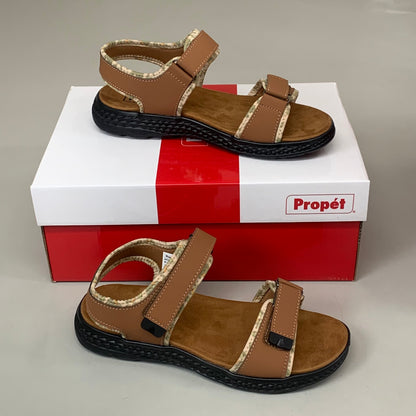 PROPET TravelWalker Aspire Sandals Women's SZ 8.5 Tan/Summer Sand WST053PTAYE-08H