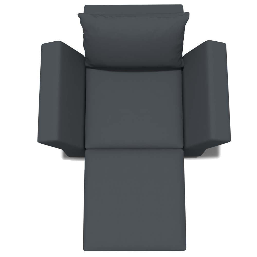 Ainfox 2 Seats Recline sofa Convertible Sofa Couch with Storage