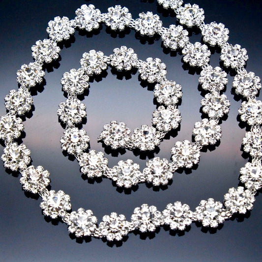 Soleil - Crystal Bridal Belt - available in Silver, Rose Gold and Yellow Gold