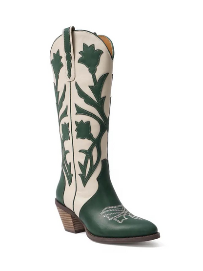 The Miley Dark Green Boot
