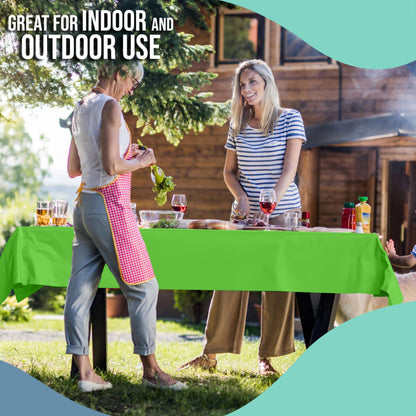 40 In. x 300 Ft. Premium Lime Green Table Roll