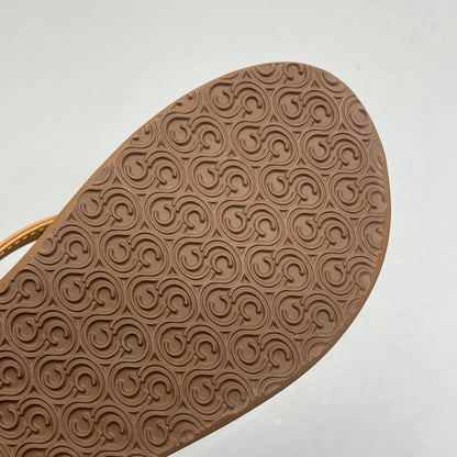 COBIAN Nia's Bounce 2 Synthetic Leather Sandals Women's Sz 8, EU 38.5 Tan NIA25-230-8
