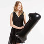 40in Black Number Balloons - Large Numbers Foil 40" Digit Giant Jumbo Balloon Birthday Anniversary
