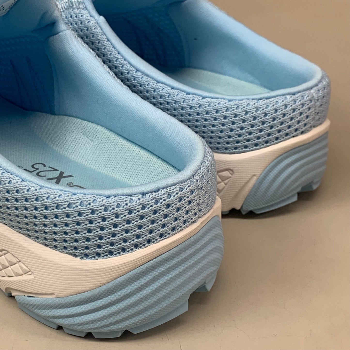 PROPET Tour Knit Slide Sneaker Shoes XX(4E) Women's SZ 8 Baby Blue WAO001MBBLE-08