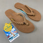 COBIAN Braided Pacifica Sandals Women's SZ 7, EU 41 TAN BBP23-230-7