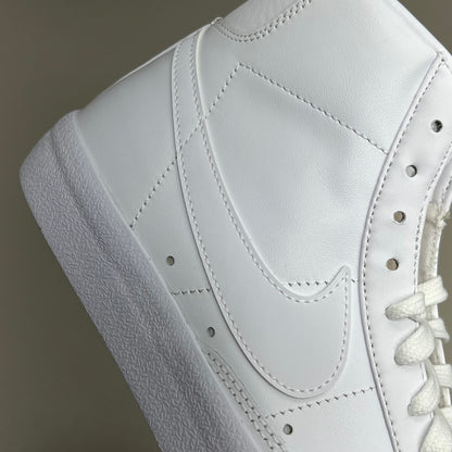 NIKE Blazer Mid 77' High-top Shoes SZ Womens 8.5 Mens 7 White & Peach CZ1055-117