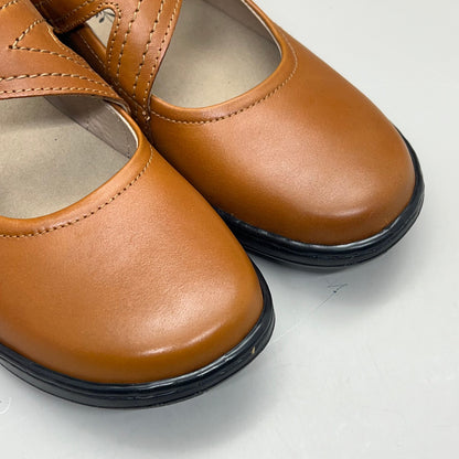 PROPET Golda Mary Jane Shoe Adjustable Lightweight Women's Sz 7 X(2E) Teak WCA053L