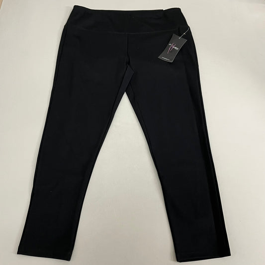 MULTIPLES Legging Petite Women's Sz XL Black M9031P