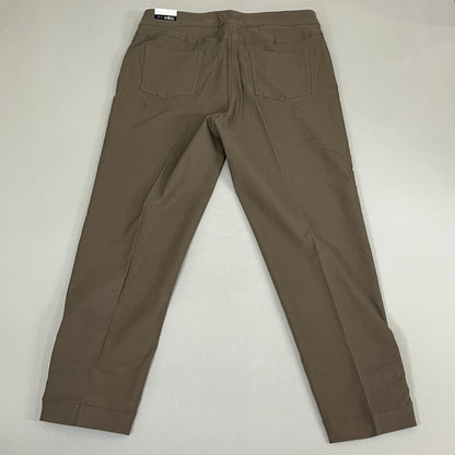 MULTIPLES Ankle Pants Petite Women's Sz 10P Truffle M33709PP