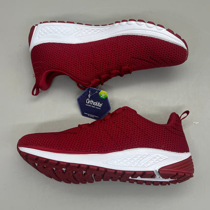 PROPET Tour Knit Double Insoles Ortholite Shoes Women Sz 8.5 W(D) Red WAA112M