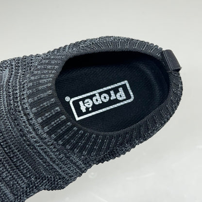 PROPET TravelActiv Avid Knit Shoe Women's Sz 9 W(D) Black WAT064MMBLKW-09