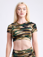 JupiterGear Short-Sleeve Crop Top