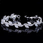 Emily - Cubic Zirconia Bridal Bracelet - Available in Silver and Rose Gold