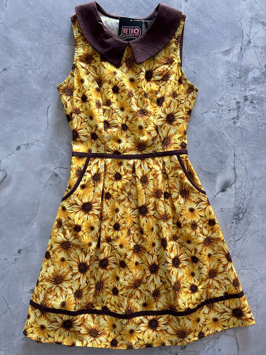 Sunflower Honey Collared Dress