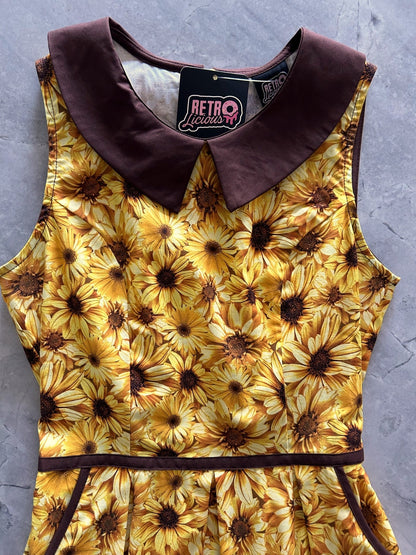 Sunflower Honey Collared Dress