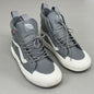VANS Skate SK8Hi Canvas Shoes Men's Sz 5.5 Women's Sz 7 Grey/White (Pre-Owned)
