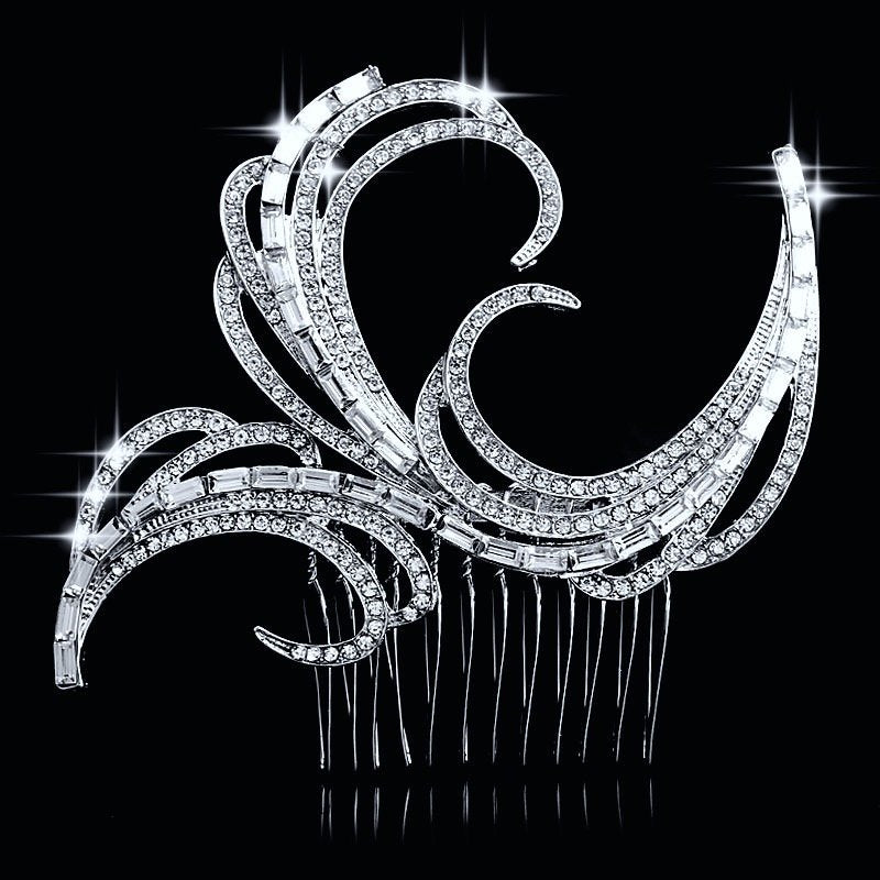 "Vienna" - Crystal Bridal Hair Comb