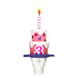 Kid's Birthday Cake Hat (Girl)