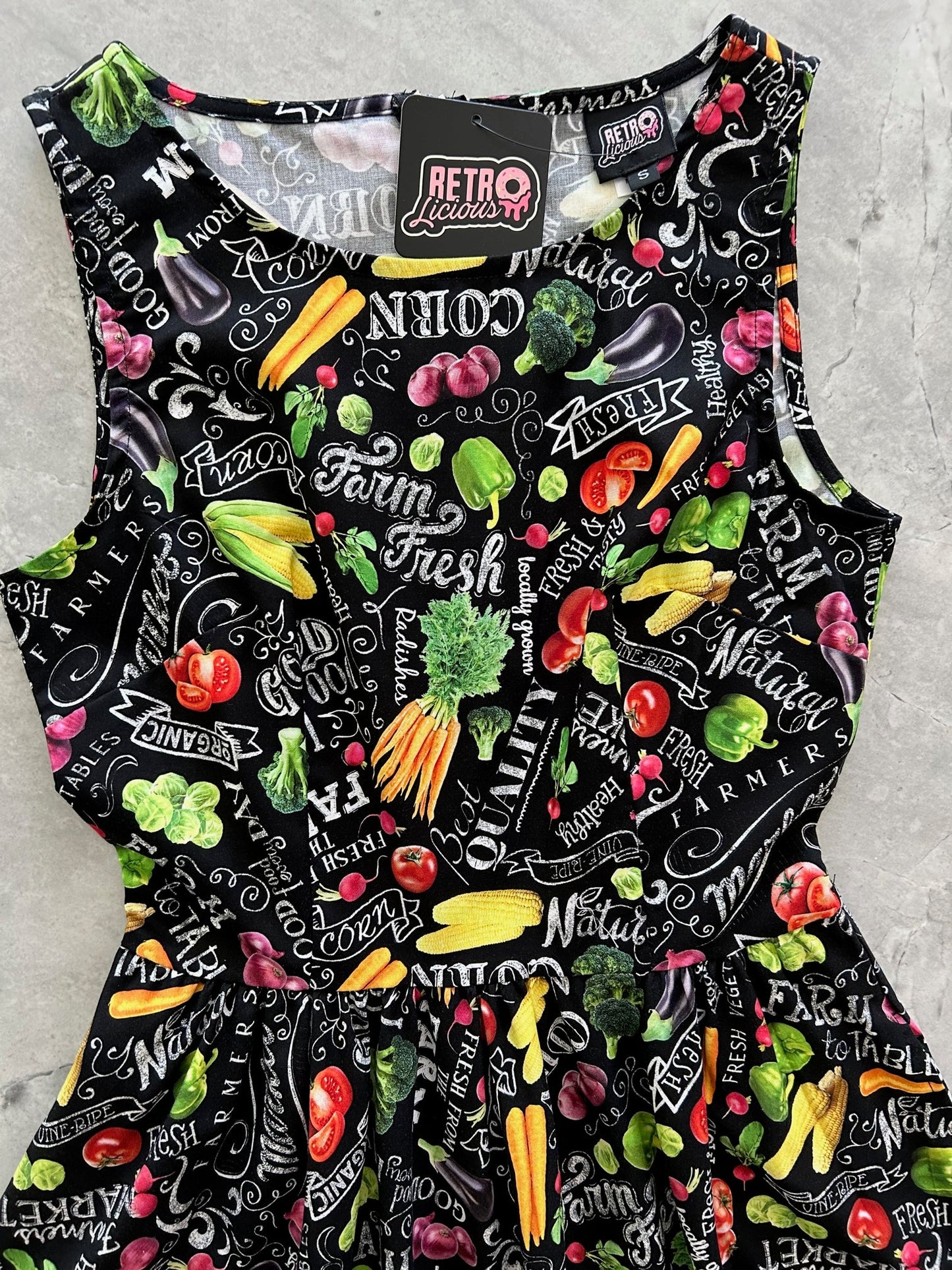 Farm Fresh Vintage Dress