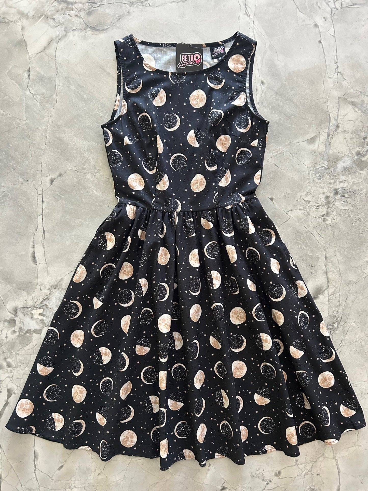 Moon Vintage Dress