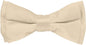 Vittorio Farina Boy's Pretied Solid Silky Satin Bow Tie