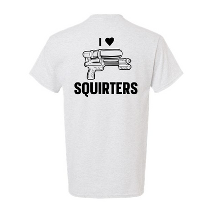 I Love Squirters - Safety Yellow Hi-Vis T-Shirt