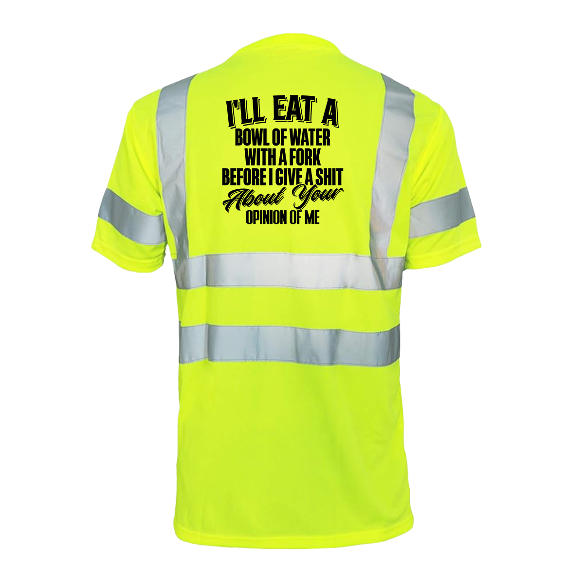 Opinion of me - Reflective Safety T-Shirt