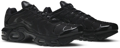 Nike Air Max Plus Triple Black Size 6.5Y / 8W New