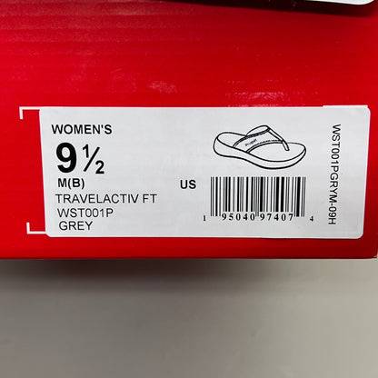 PROPET TravelActiv FT Sandal Waterproof Flexible Women Sz 9.5 M(B) Grey WST001P