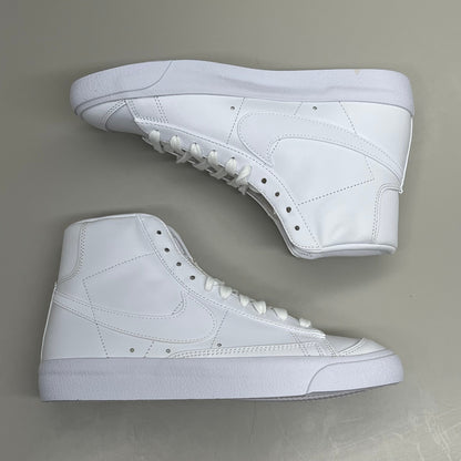 NIKE Blazer Mid 77' High-top Shoes SZ Womens 8.5 Mens 7 White & Peach CZ1055-117