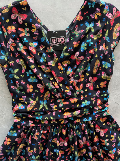 Colorful Butterflies Greta Dress