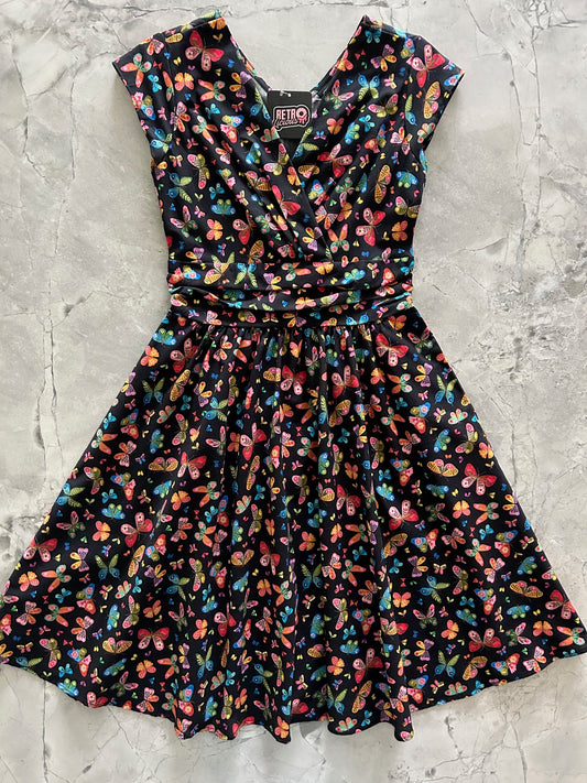 Colorful Butterflies Greta Dress