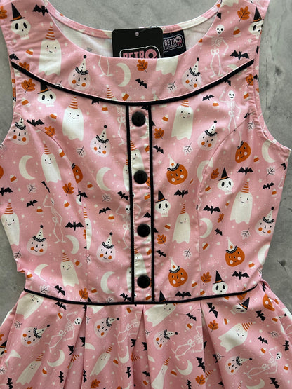 Elizabeth Dress in Pink Halloween