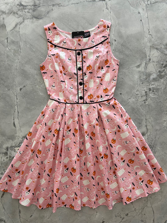 Elizabeth Dress in Pink Halloween