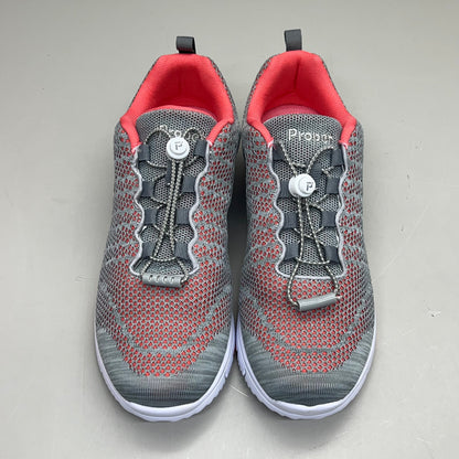 PROPET Travel Walker Evo Shoe Women's Sz 10 Width M(B) Coral/Grey WAT062M