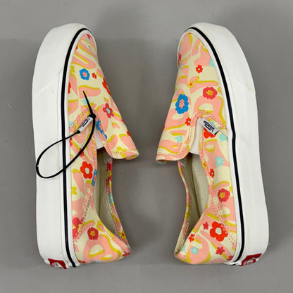 VANS Slip-On VR3 SF 50% Organic Cotton Shoe Women's 5.5 Men's 4.5 Groovy Floral