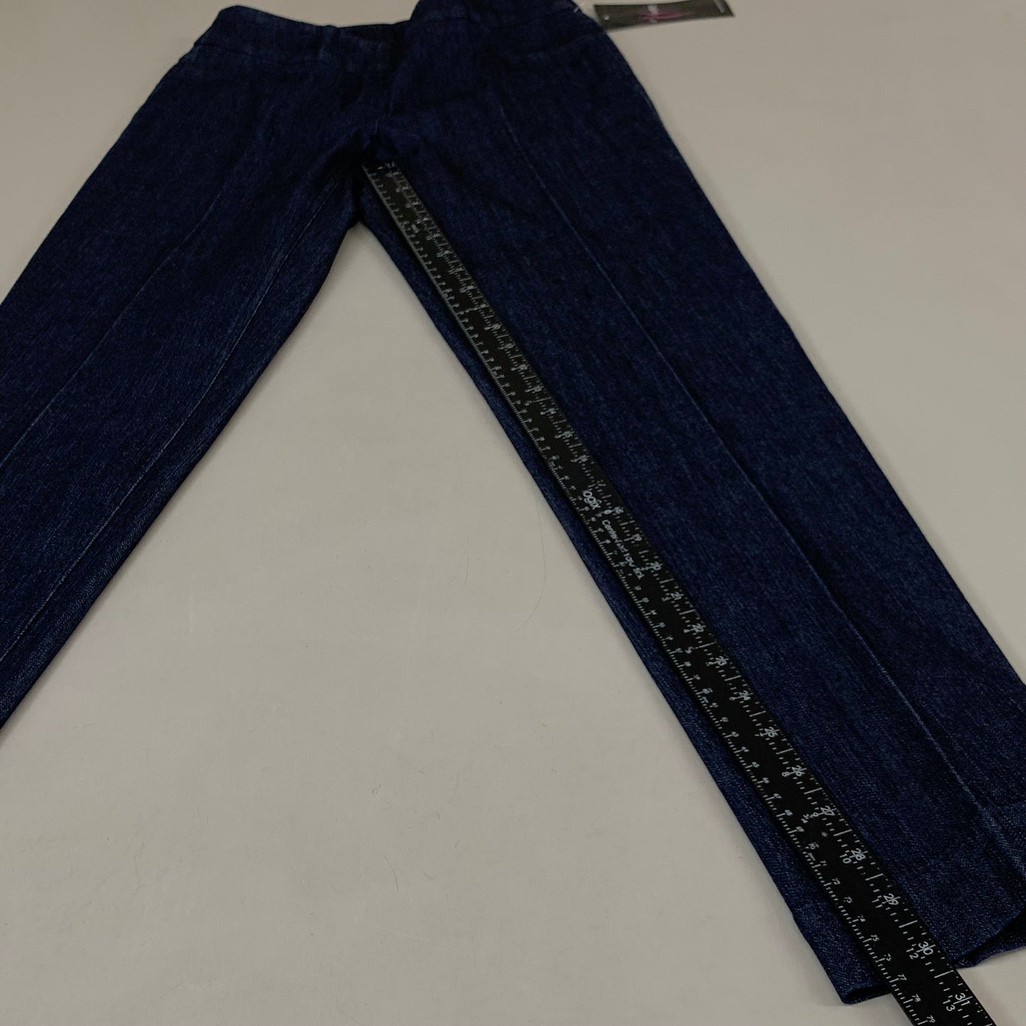 MULTIPLES Narrow Leg Pant Petite Women's Sz 4  Denim M2604P