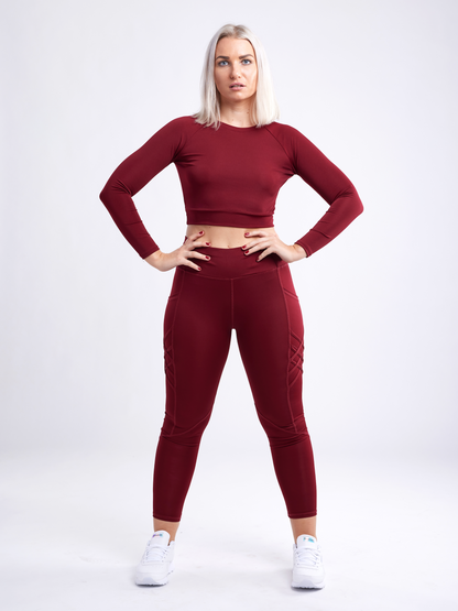 JupiterGear Long-Sleeve Crop Top