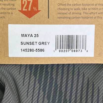 GREGORY Adjustable Torso Length Maya 25L Backpack Women's Sunset Grey 1452805586