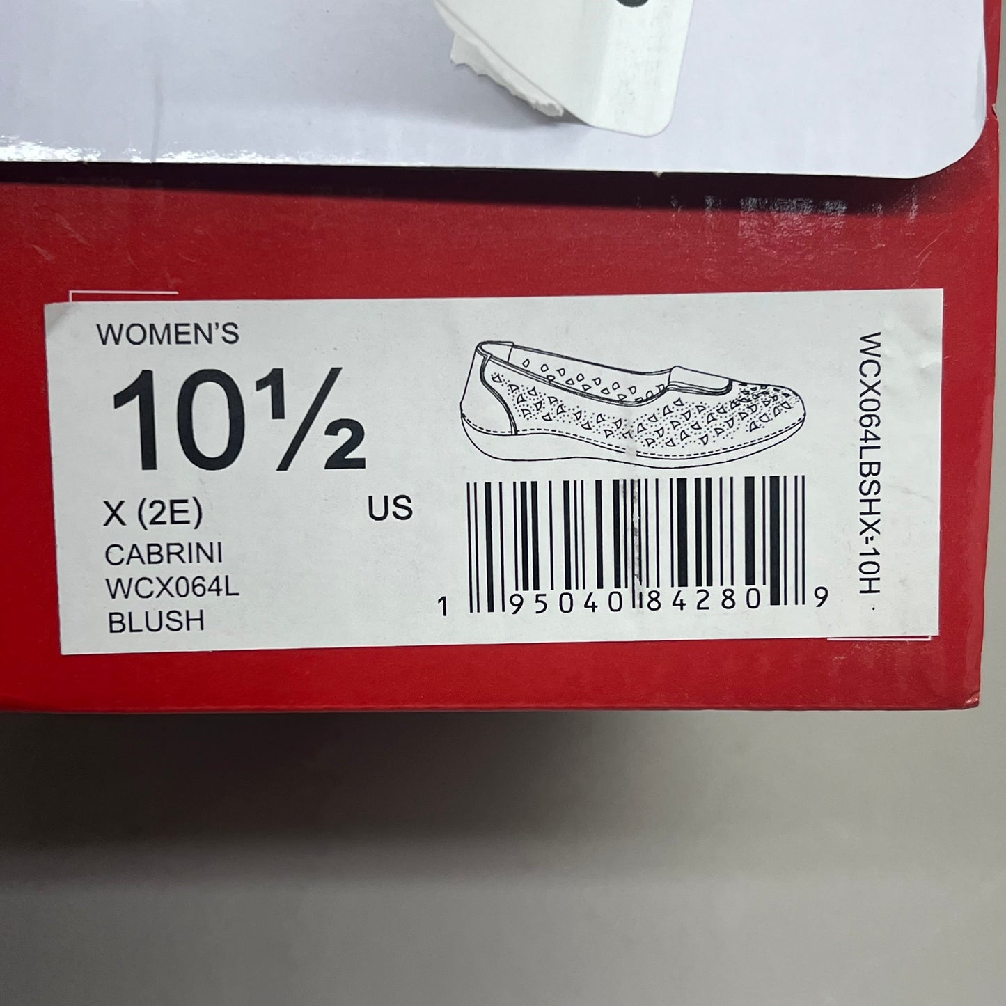 PROPET Cabrini Full Grain Leather Arch Support Women Sz 10.5 X(2E) Blush WCX064L
