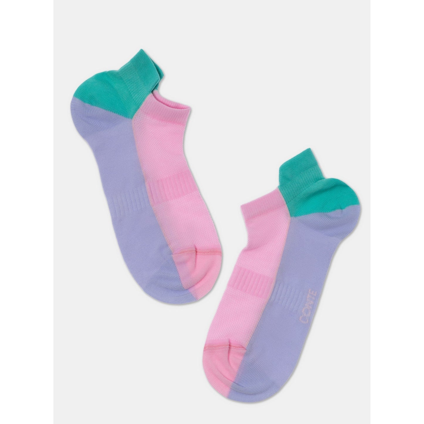Cotton Ankle Socks Conte Active - With a "Tongue" 393