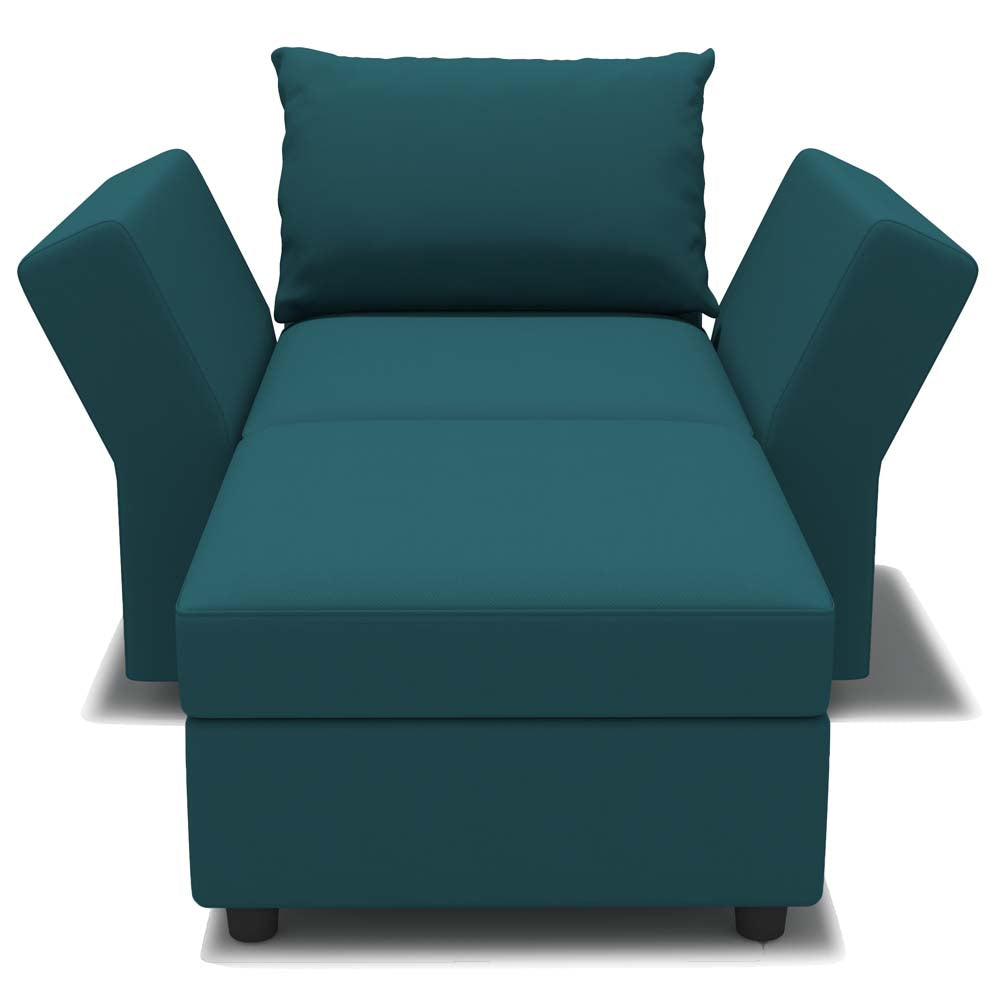 Ainfox 2 Seats Recline sofa Convertible Sofa Couch with Storage